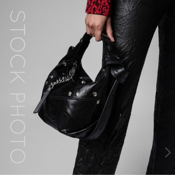 Zadig & Voltaire Le Cecilia Patchwork Studs Bag - Picture 2 of 8